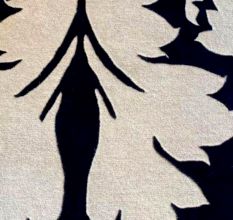 Hand Tufted Floral Wool Rug